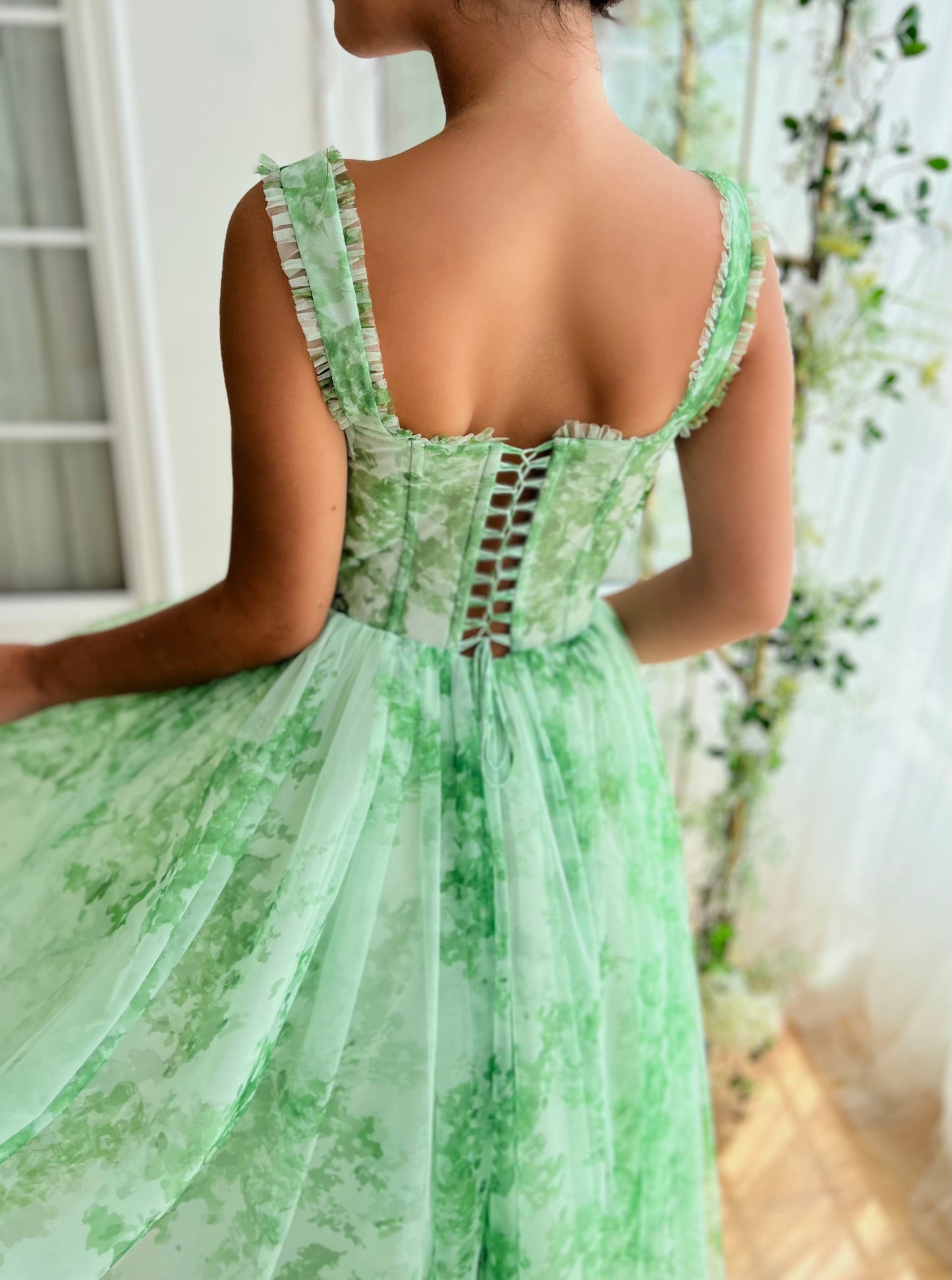 Mint Sky Midi Dress
