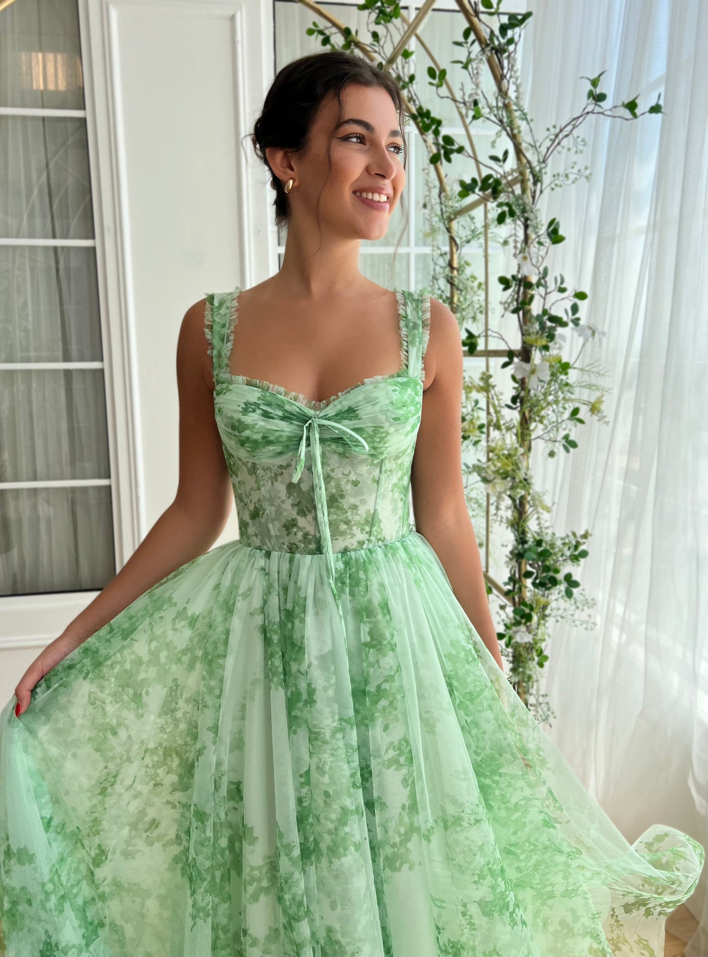 Mint Sky Midi Dress