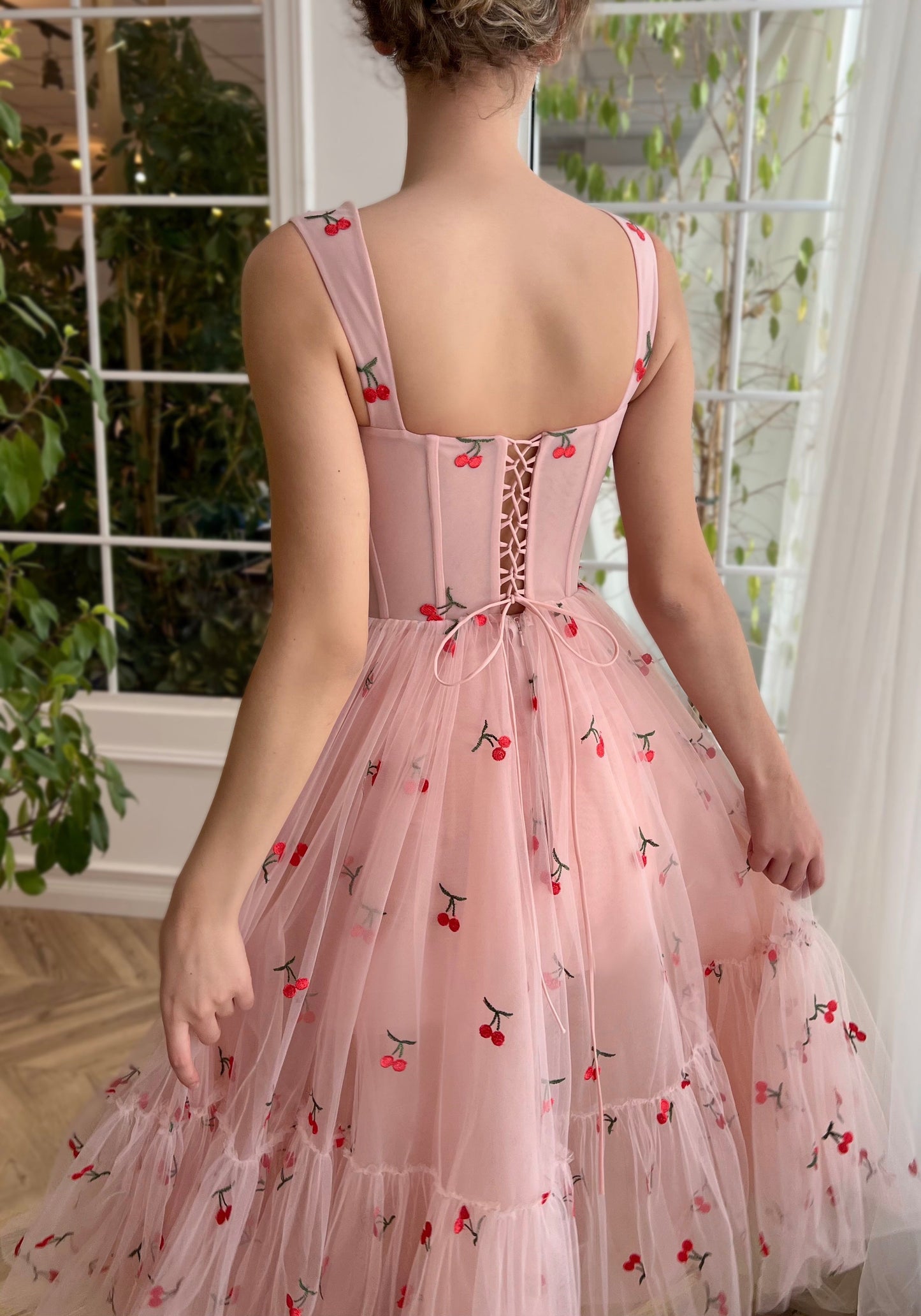 Cherry Cupcake Midi Dress