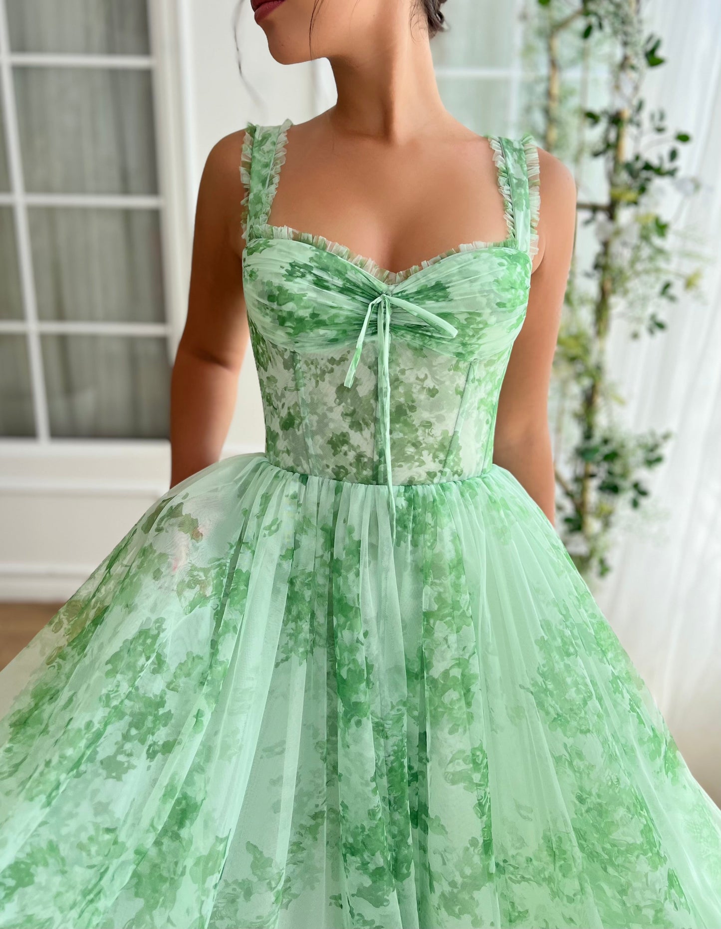 Mint Sky Midi Dress