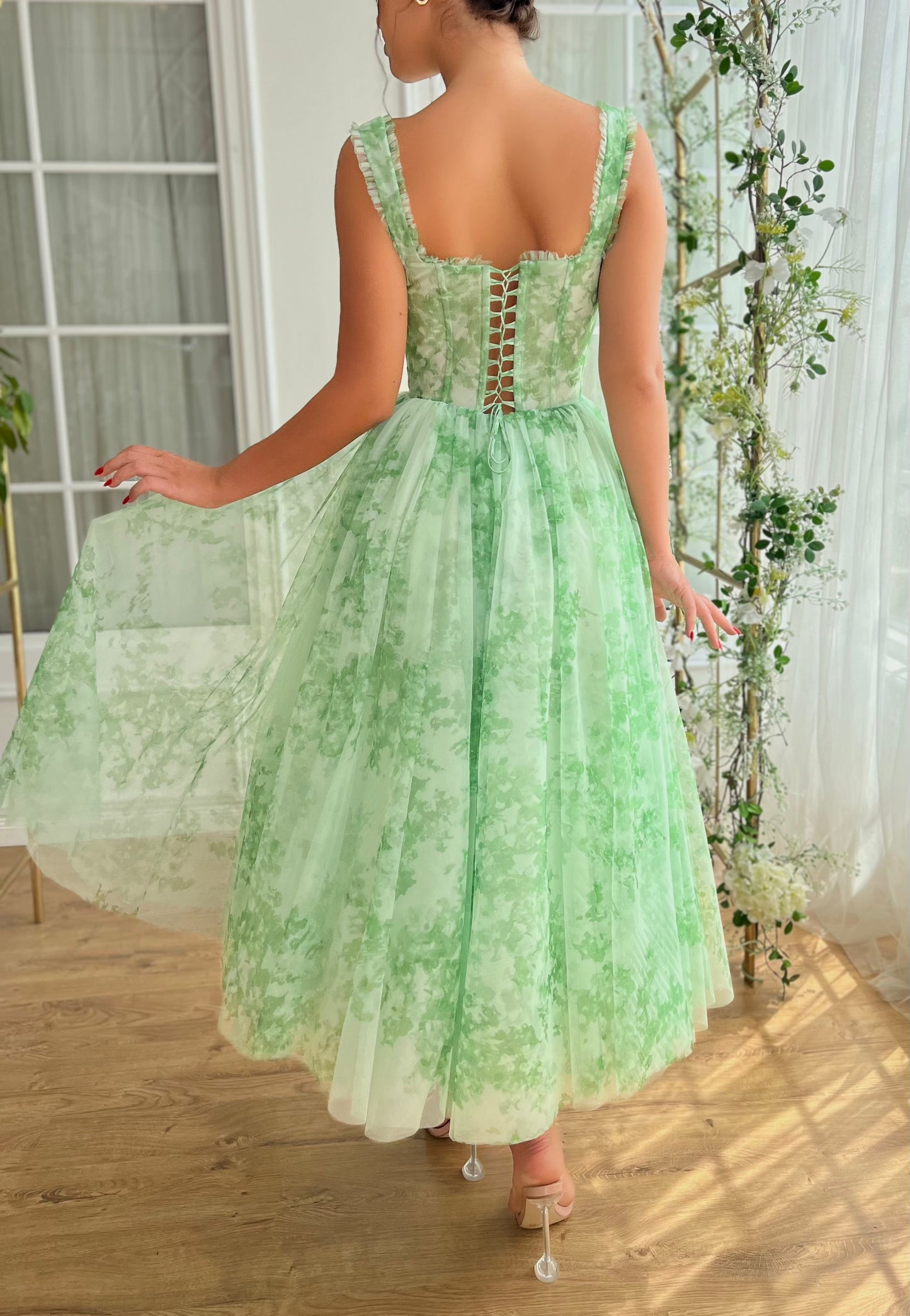 Mint Sky Midi Dress