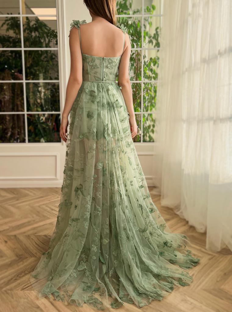 Butterfly Gardenia Gown