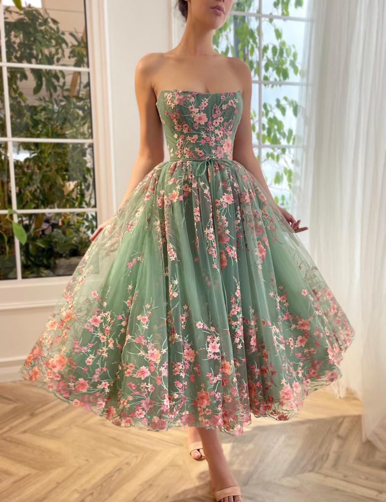 Blushed Rose Bouquet Dress
