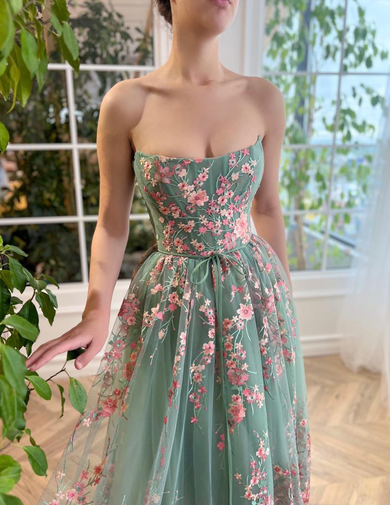 Blushed Rose Bouquet Dress