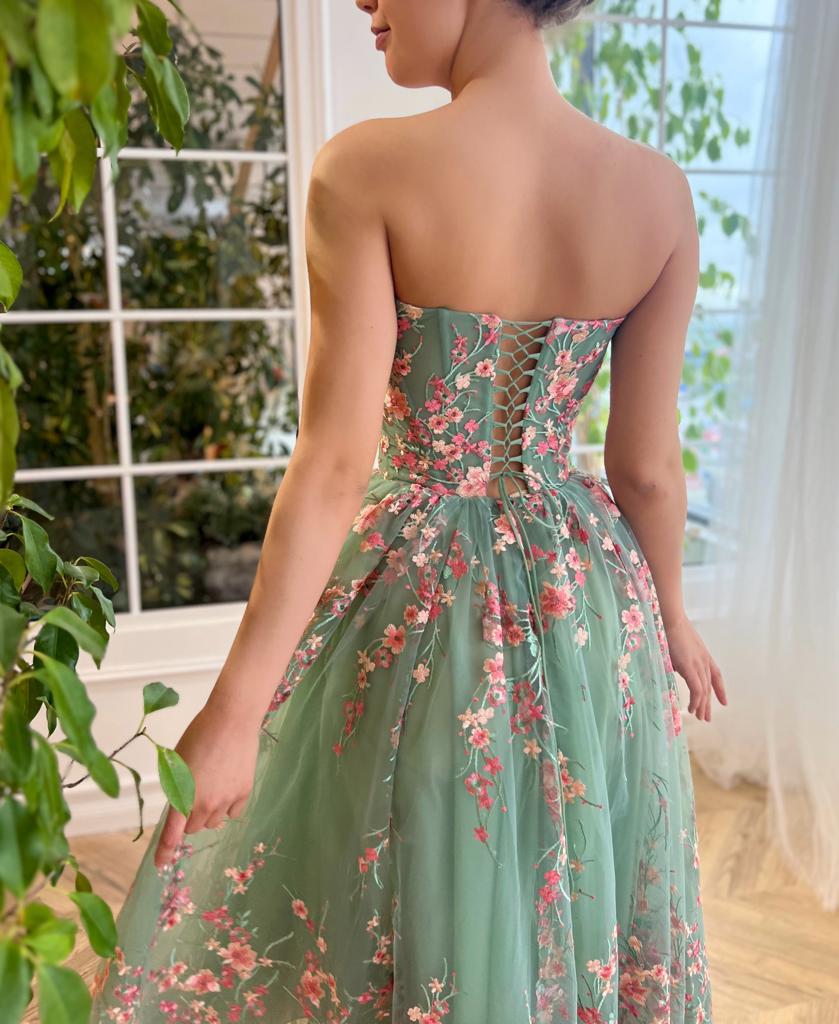 Blushed Rose Bouquet Dress