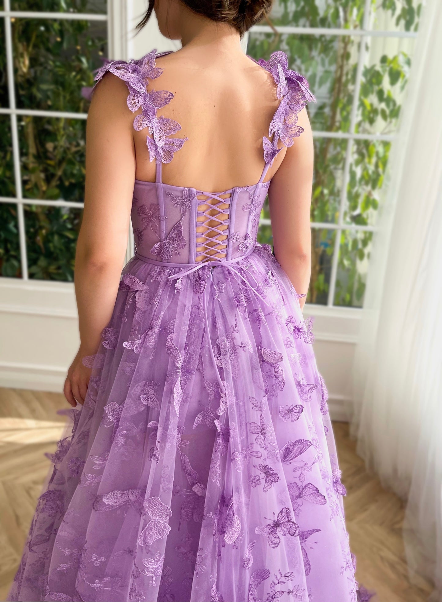 Whimsical Flutter Gown