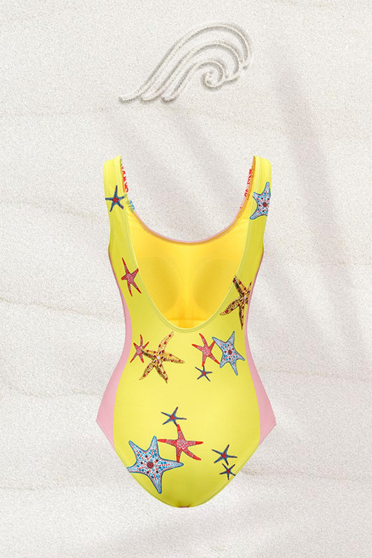 Mavis Starfish Printed Swimsuit