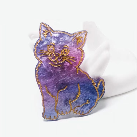 Starry Symphony Cat clip