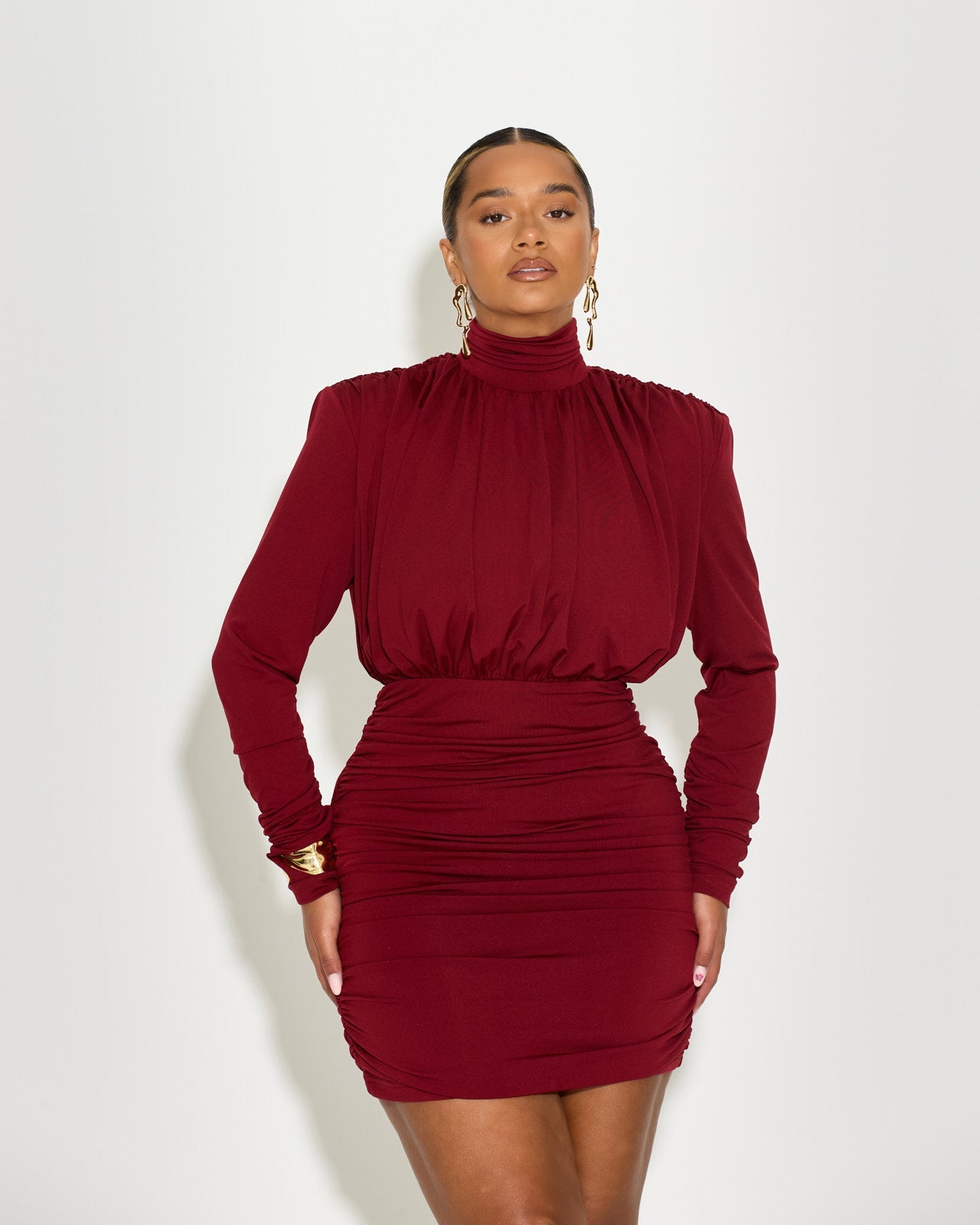 Hourglass Burgundy