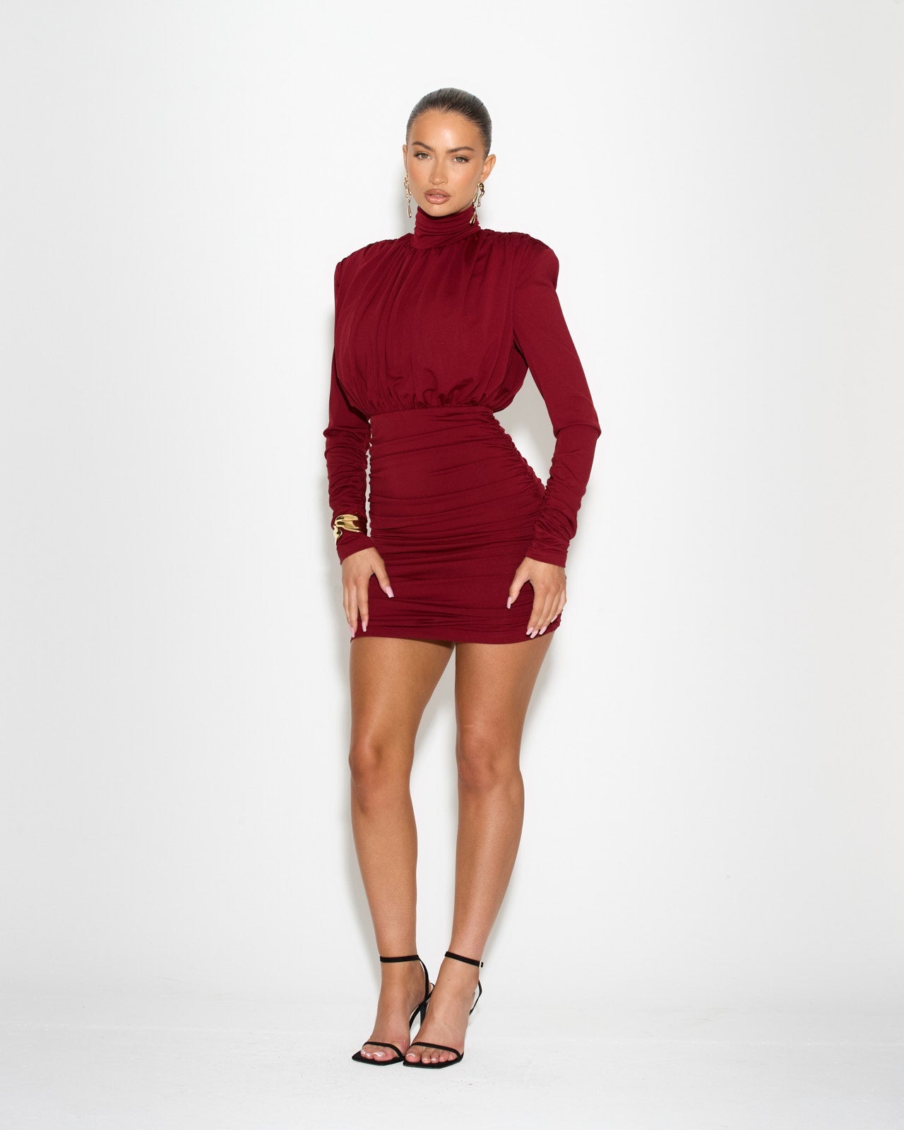 Hourglass Burgundy