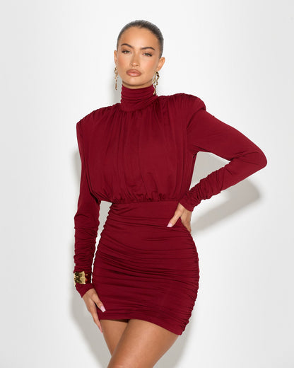 Hourglass Burgundy