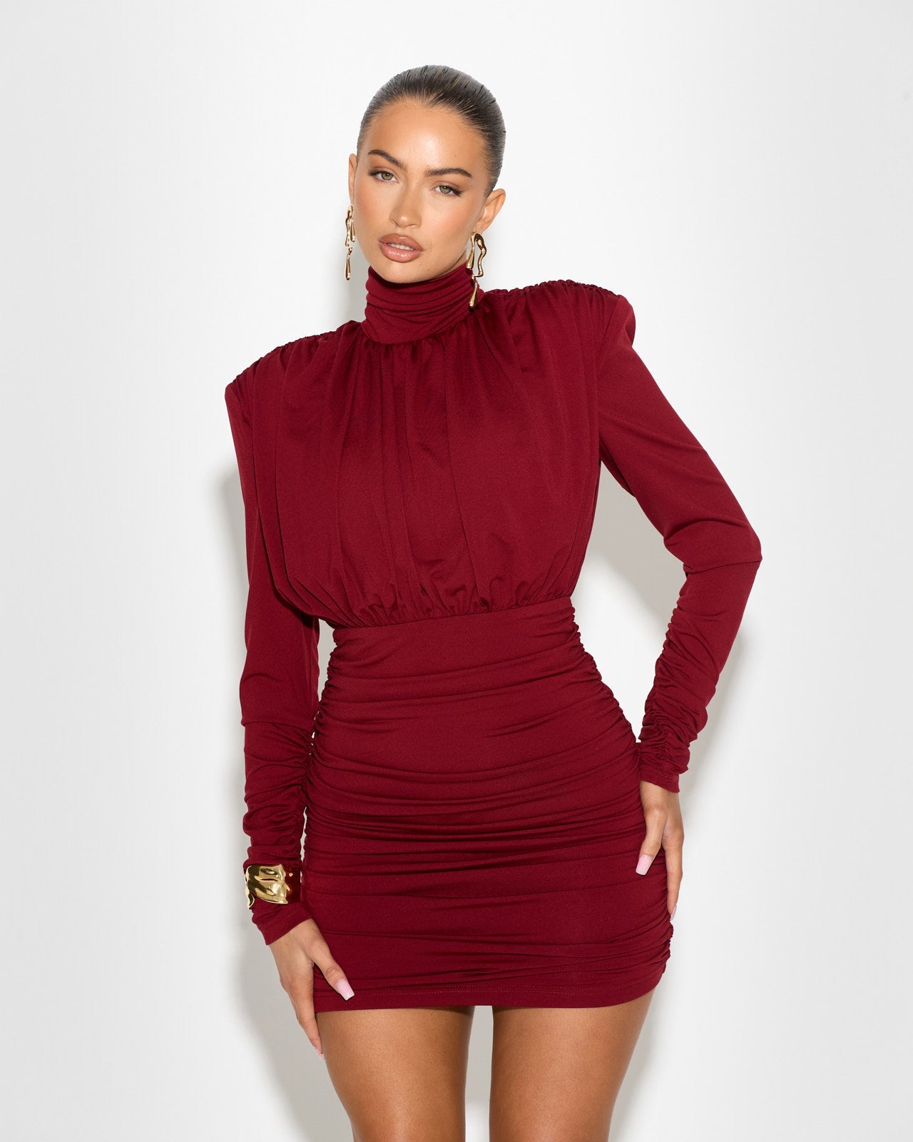 Hourglass Burgundy