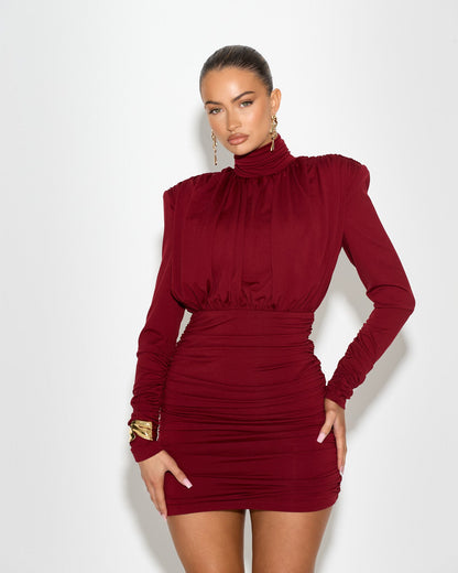 Hourglass Burgundy