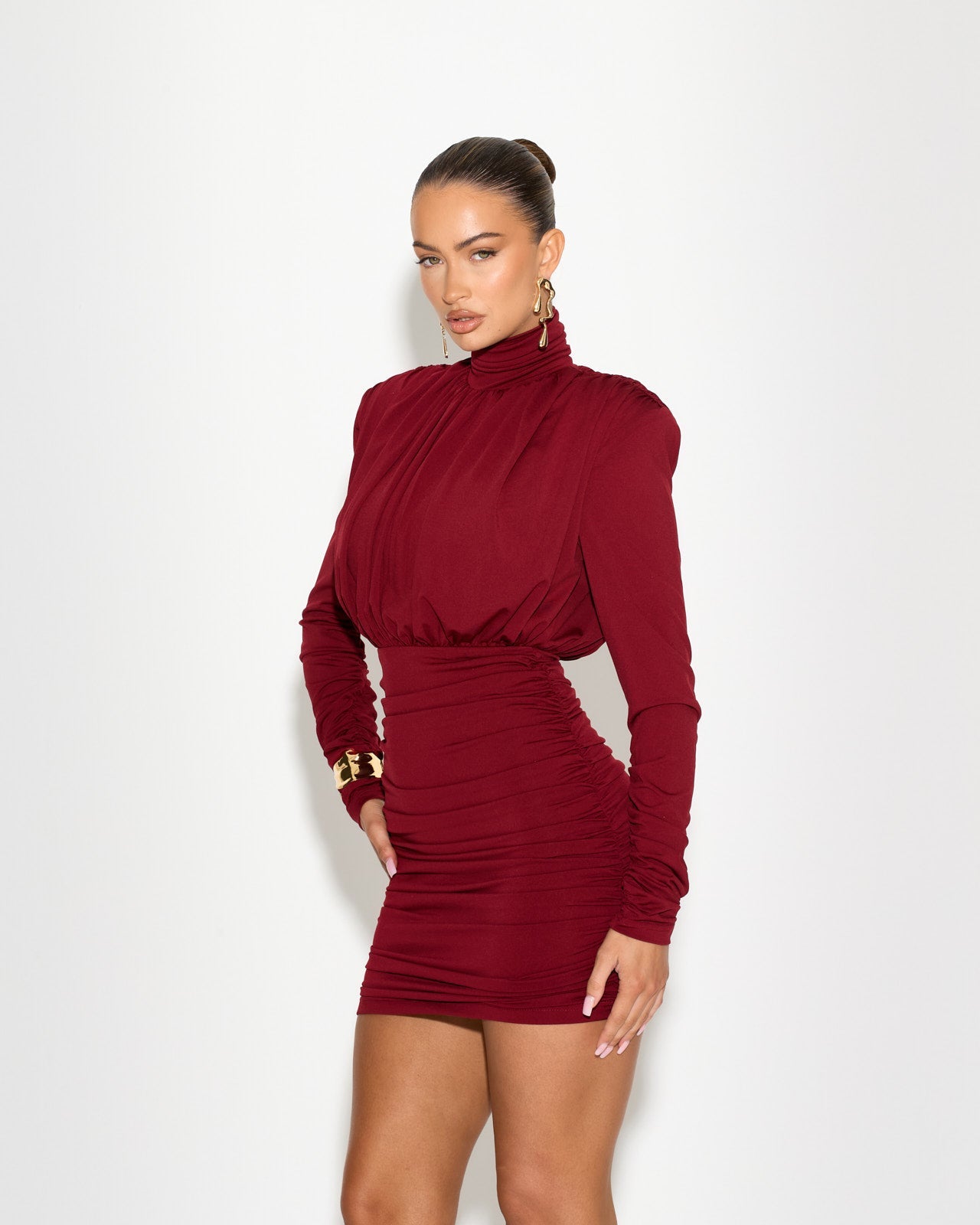 Hourglass Burgundy