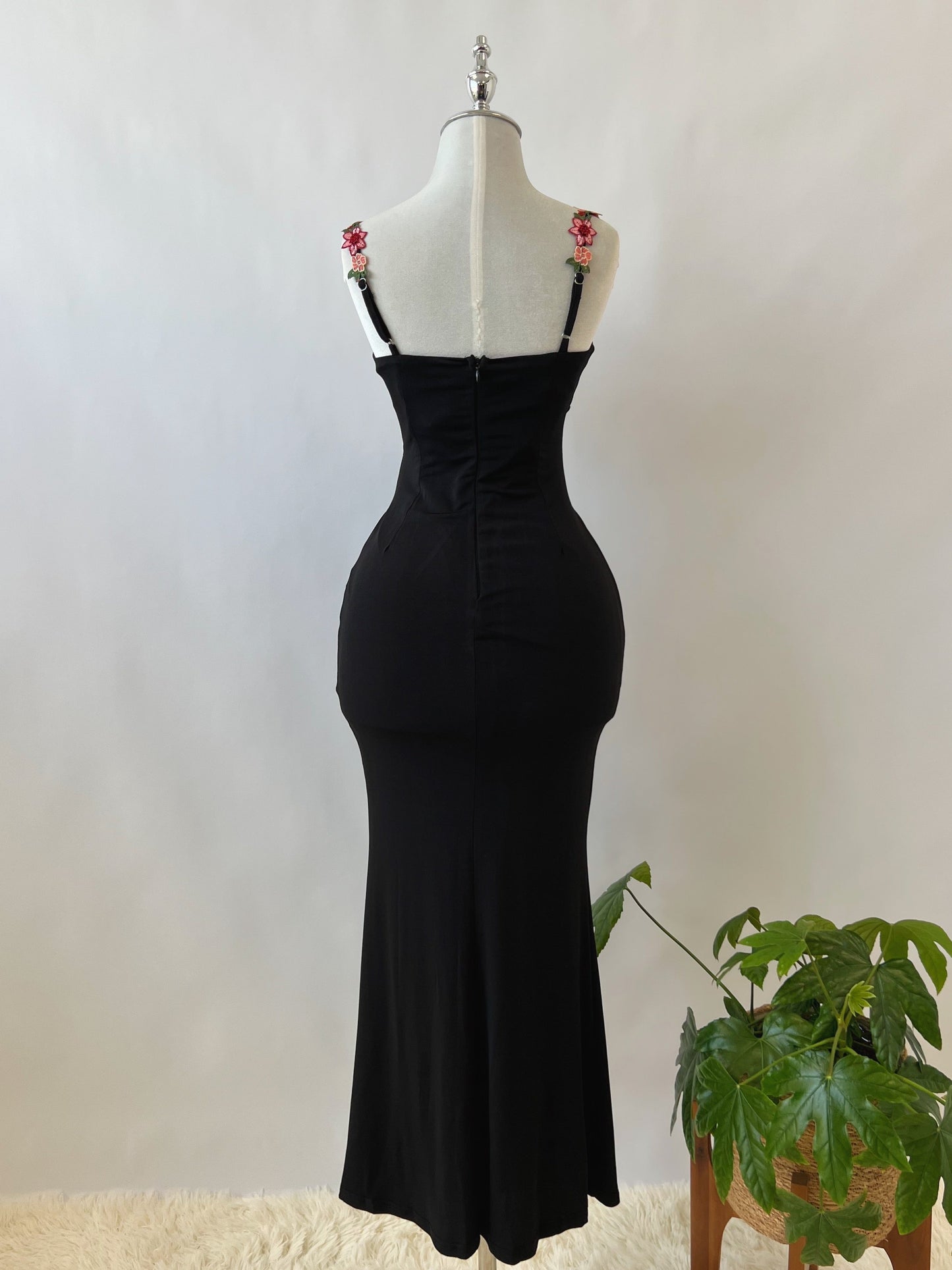 Euphrasia Maxi Dress - Black