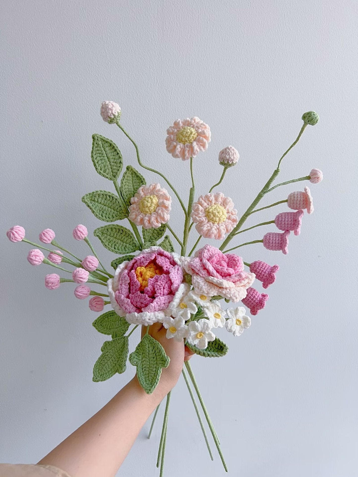 April Birth month Bouquet-pink