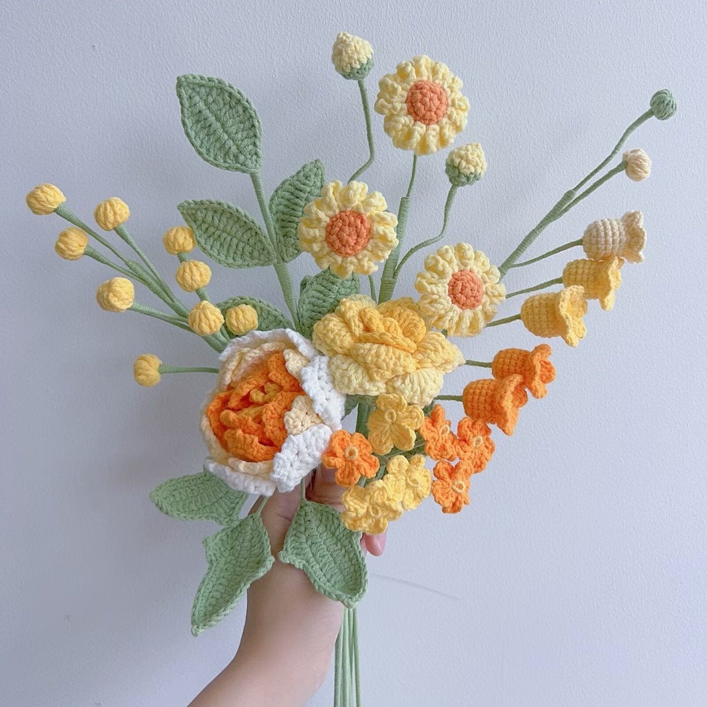 April Birth month Bouquet-yellow