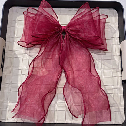 Chiffon  Bow Barrette