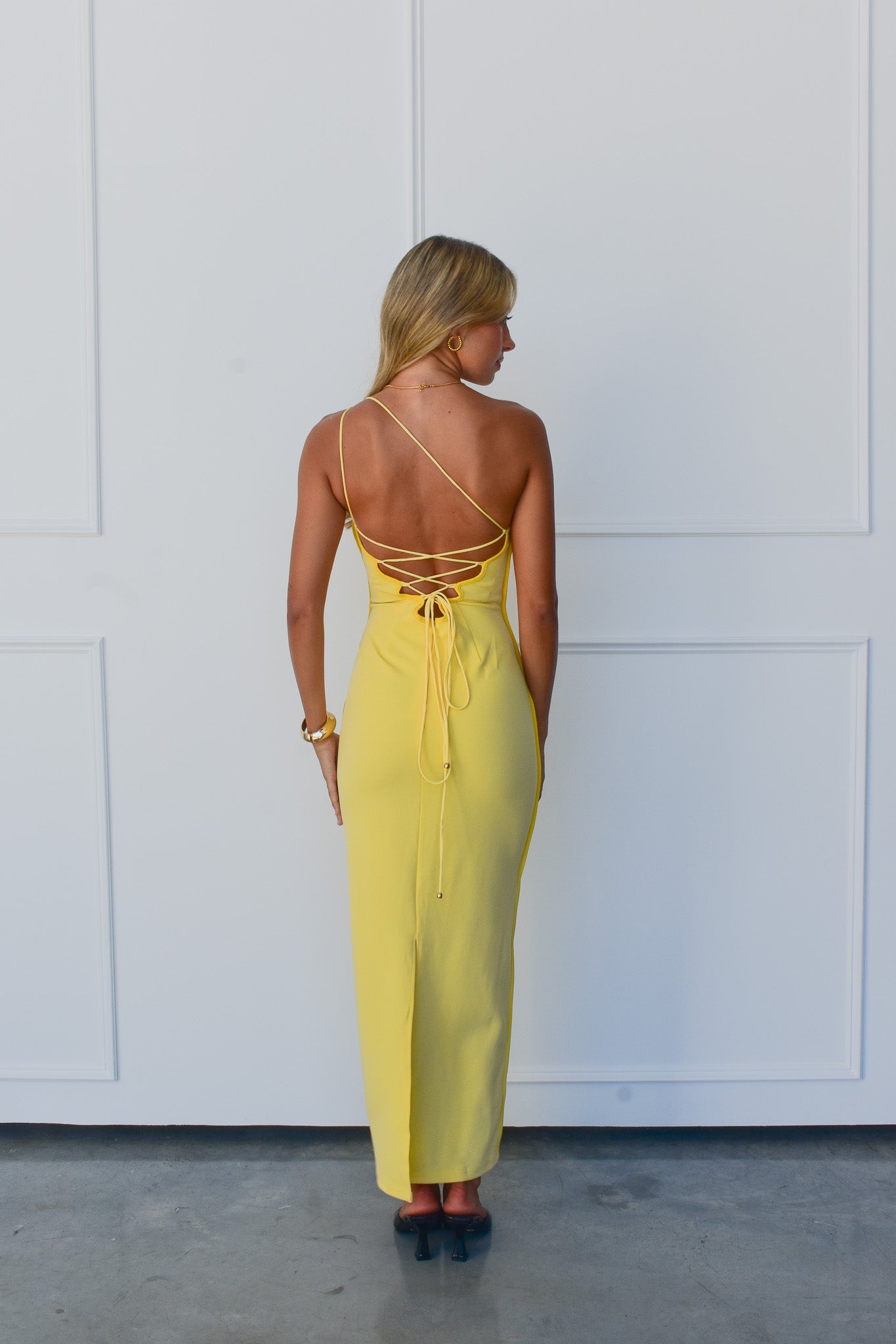 ZENIA DRESS - YELLOW