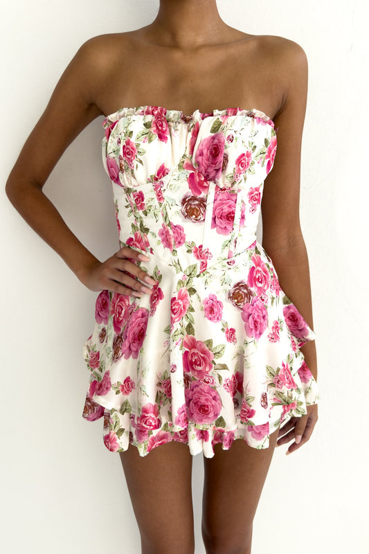 Marigold Floral Playsuit