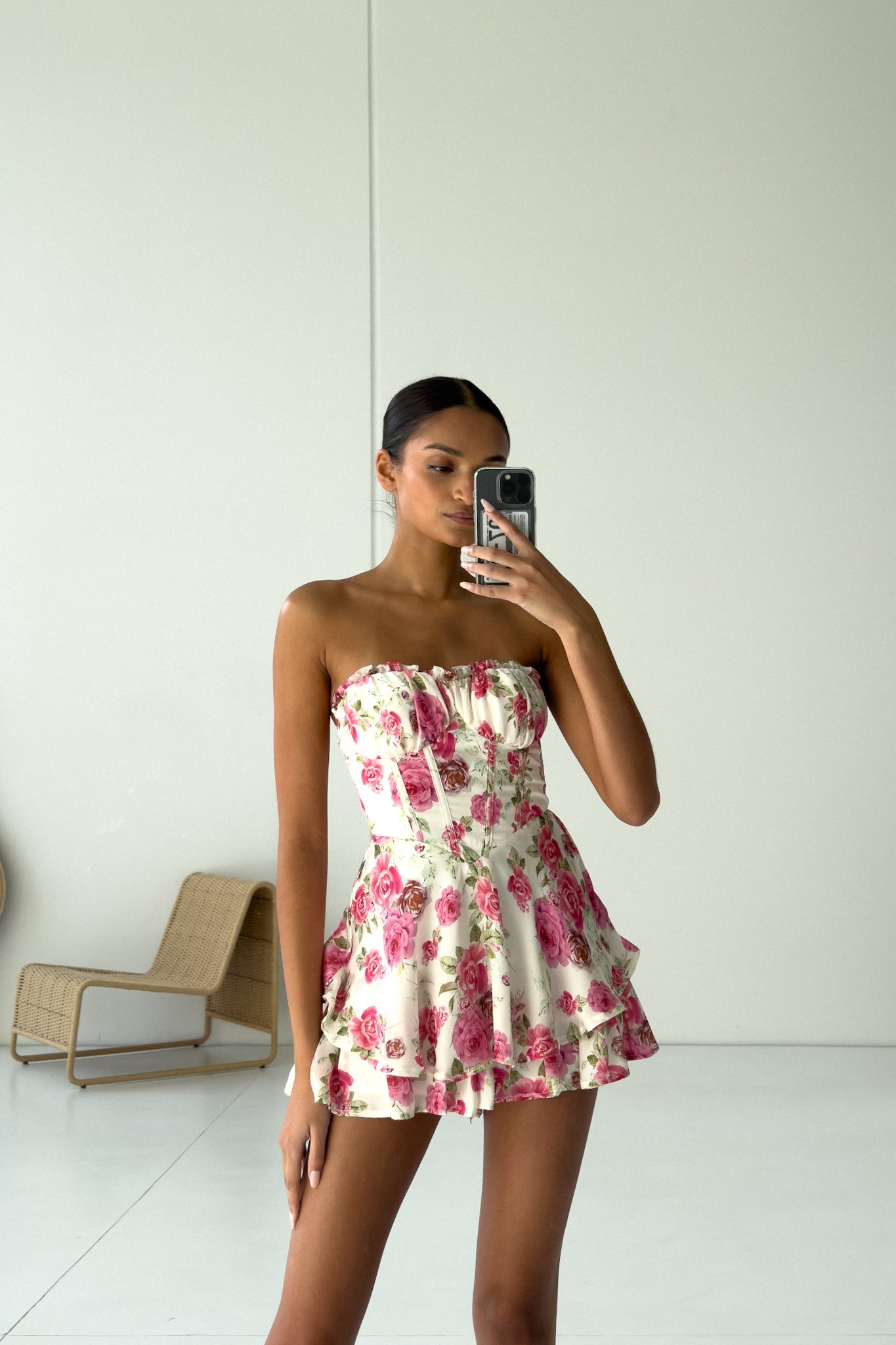 Marigold Floral Playsuit