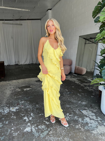 PORTOFINO DRESS - YELLOW