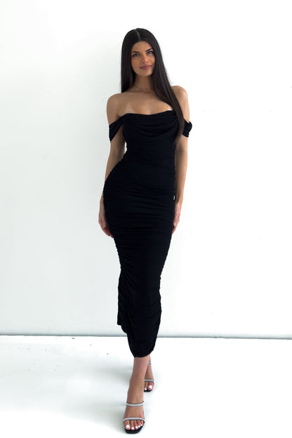 Regan Maxi Dress - Black