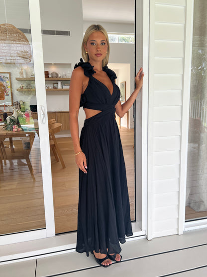 KENZIE MAXI DRESS - BLACK