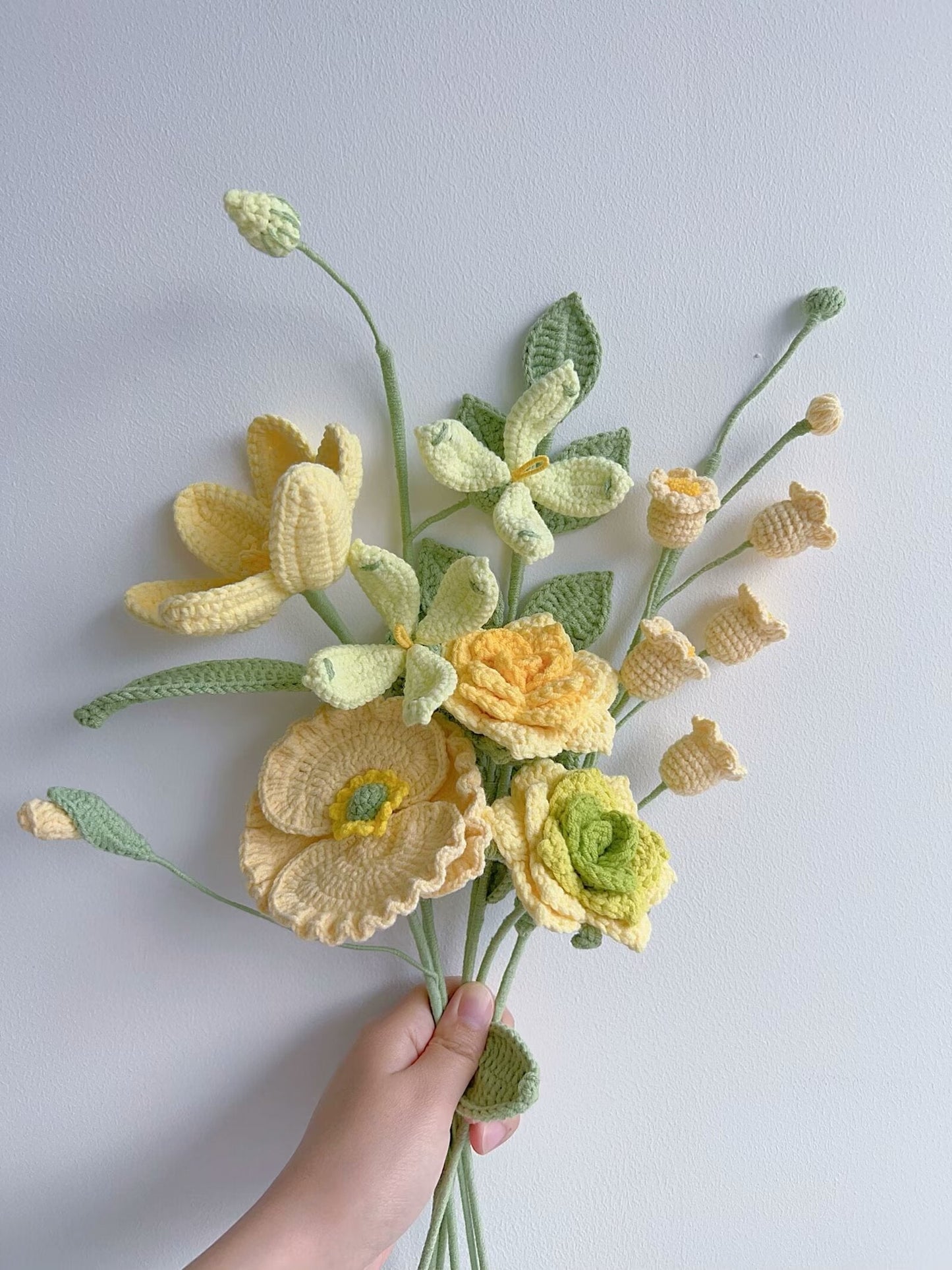 January Birth month Bouquet-yellow