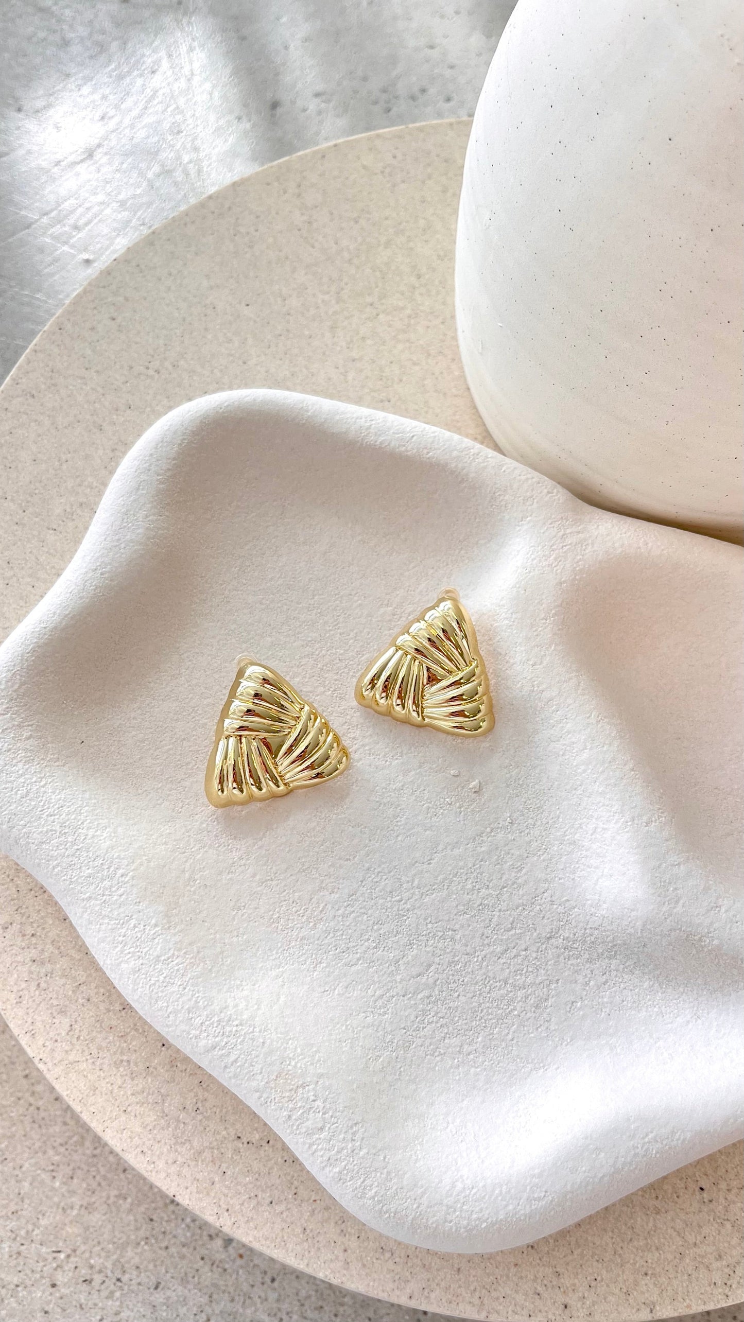 Madalena Earrings - Gold