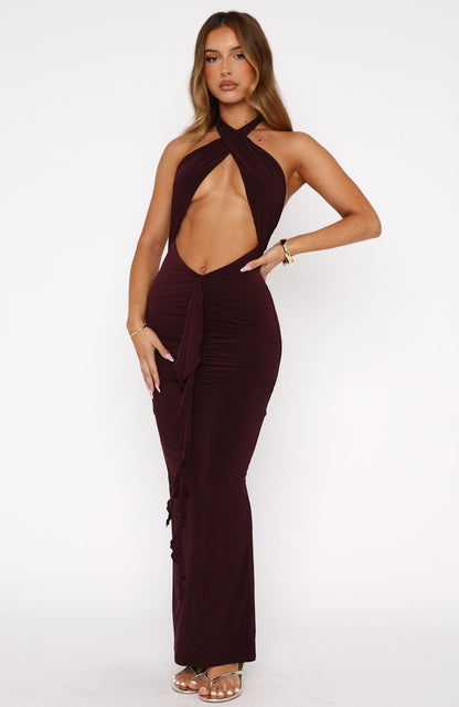 Soul Ties Maxi Dress Plum