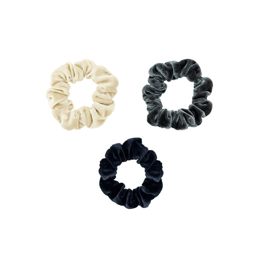 Eclipse Velvet Scrunchies 3-Pack