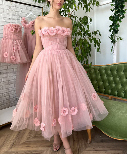 Peony Princess Midi Dress