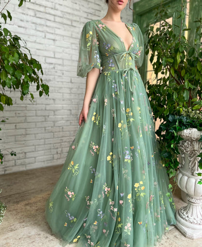 Flourishing Meadow Gown