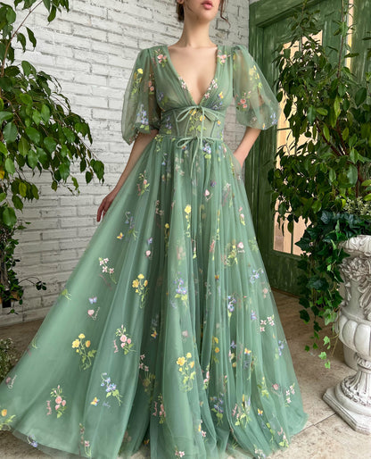 Flourishing Meadow Gown