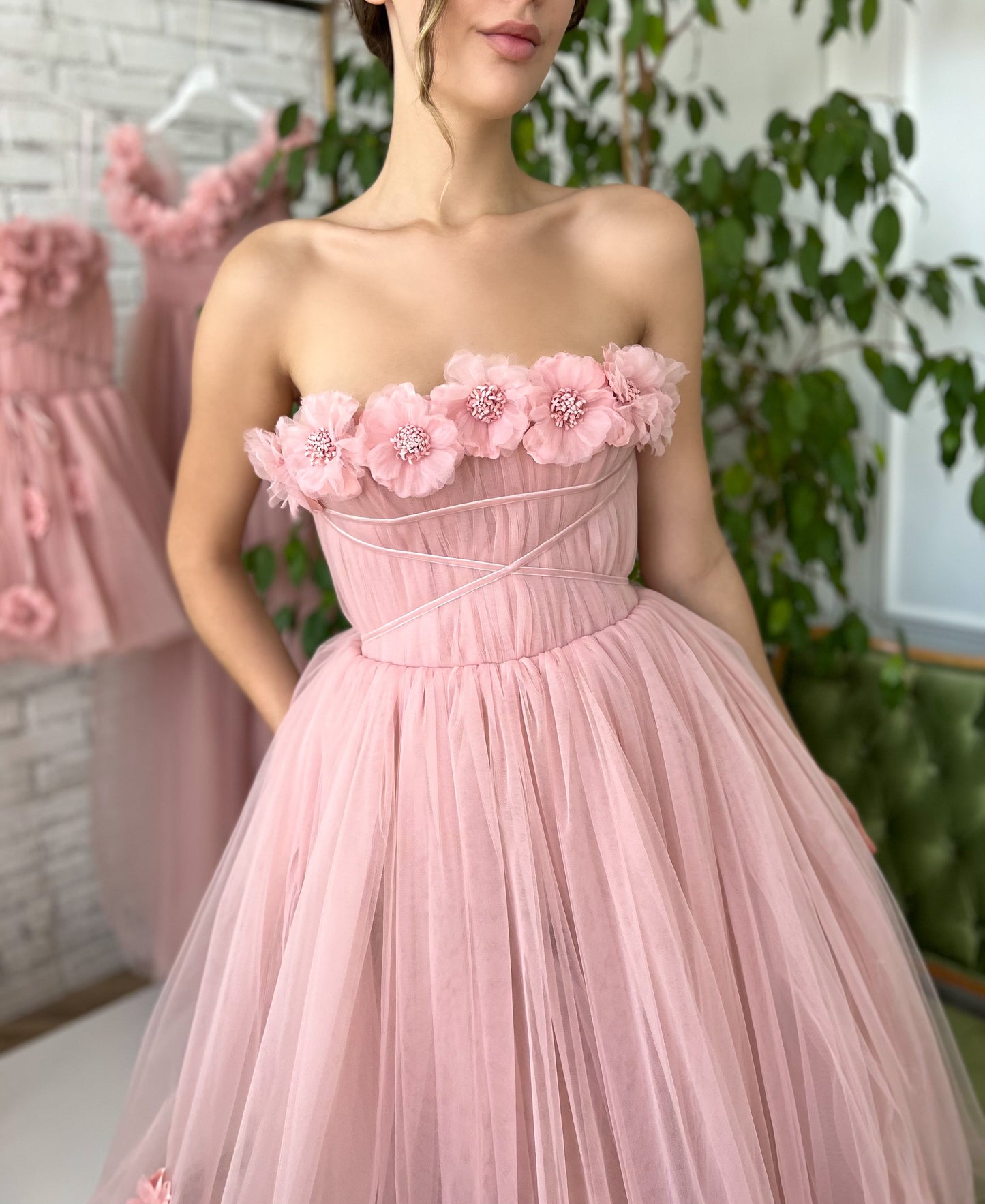 Peony Princess Midi Dress